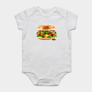 Burger Baby Bodysuit